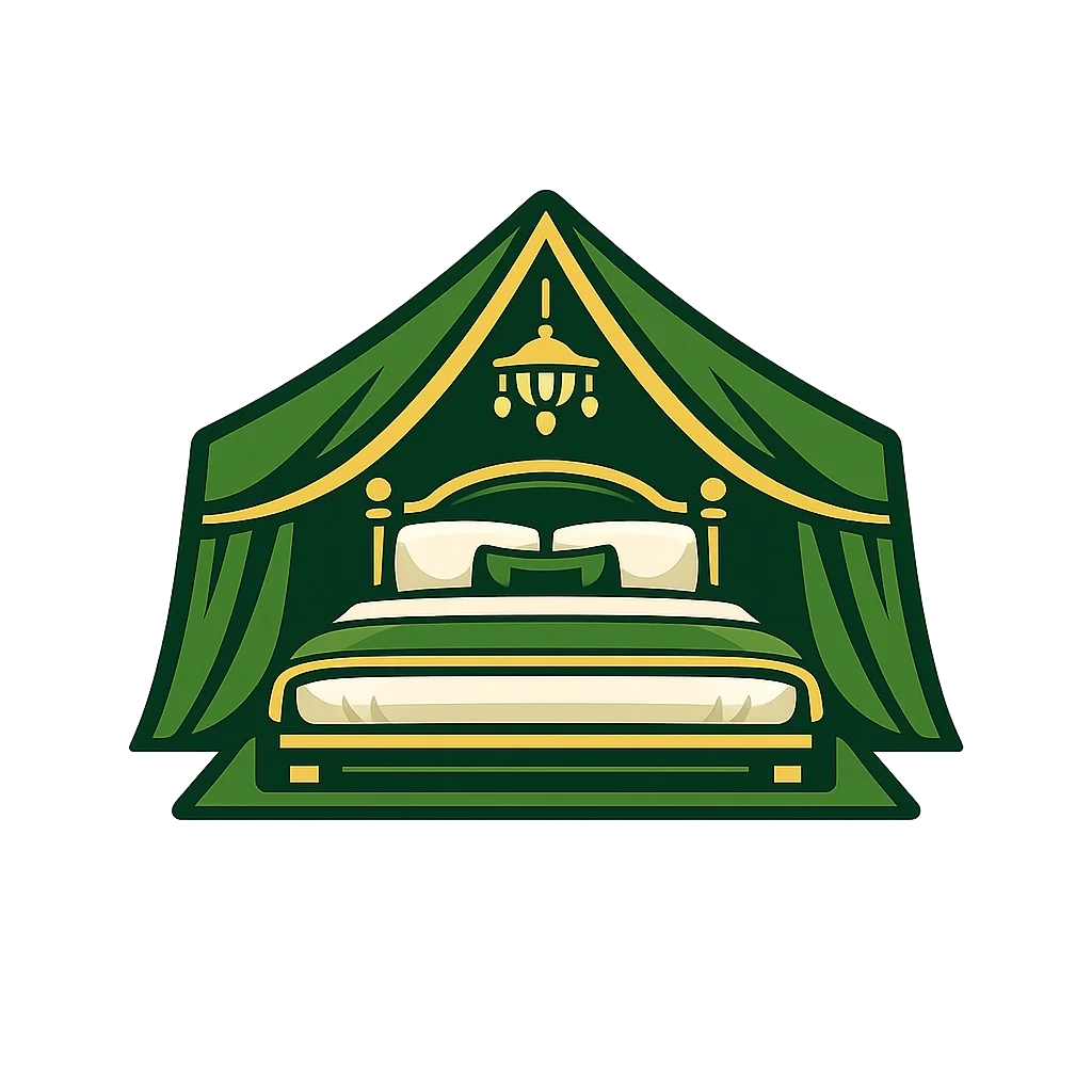 Glamping bed recommendation icon