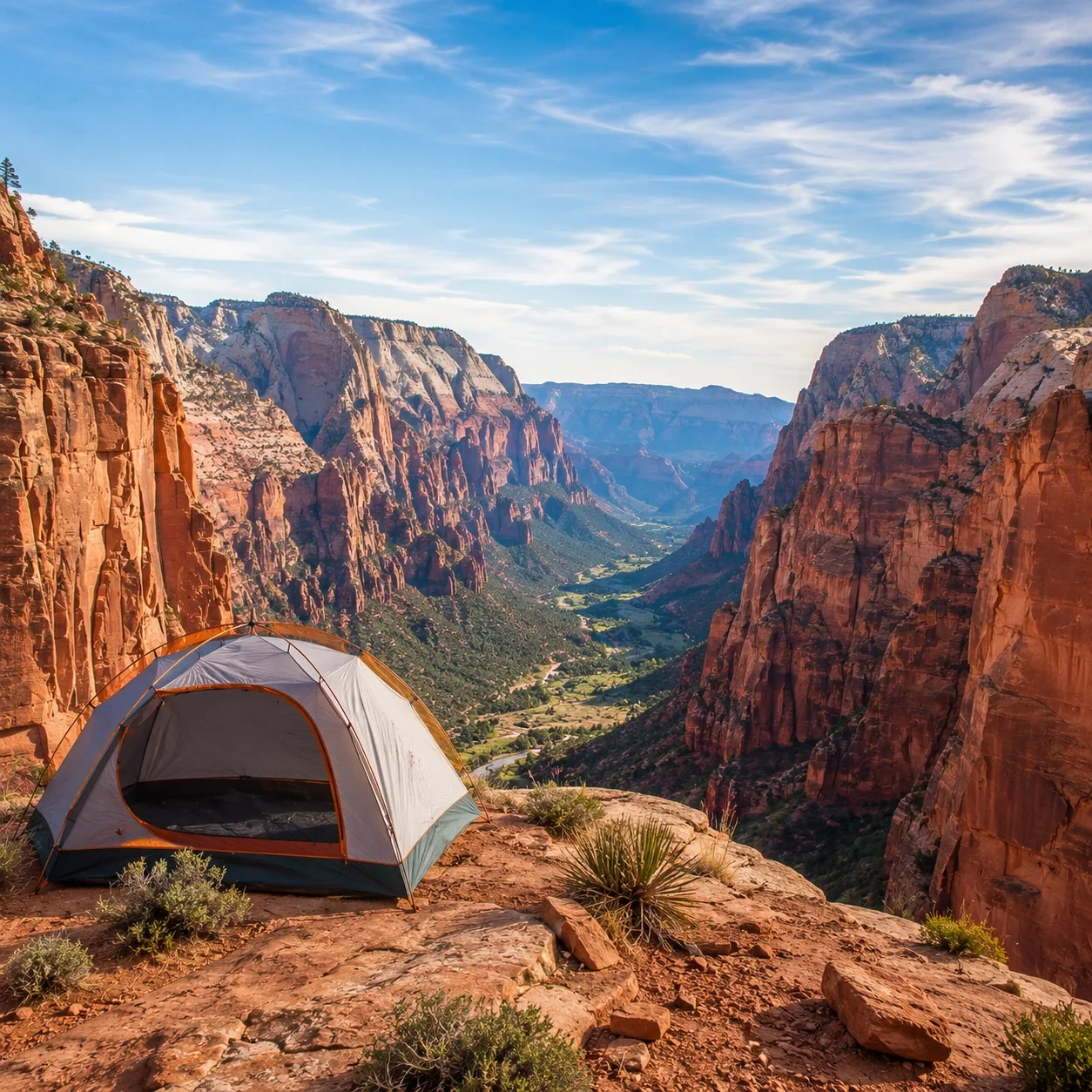Utah Mighty 5 national parks with red rock canyon scenery